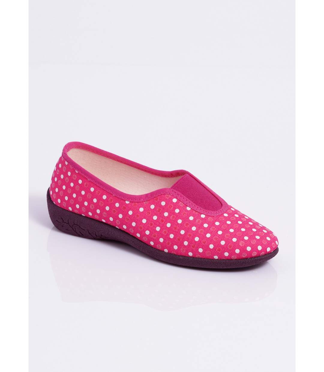 Chaussons ballerines élastiqués largeur confort-1