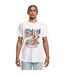 T-shirt Fresh Cash Pour Homme Blanc Mister Tee-1