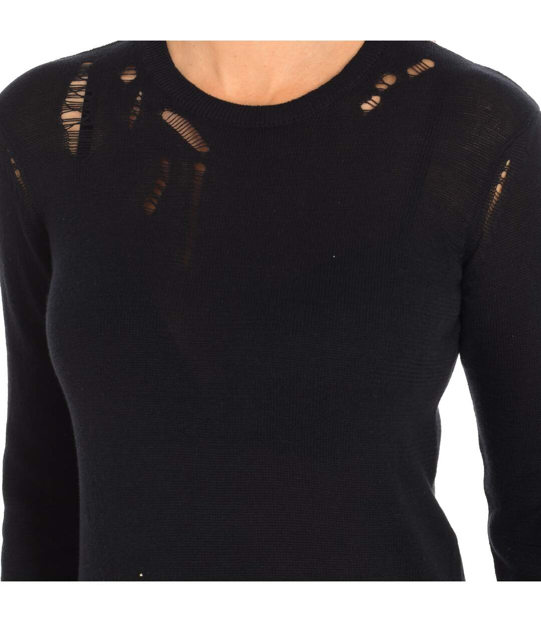 CAIMAN long sleeve round neck blouse 17S2SR011 woman-2