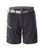 Short Argola Femme Noir Gris Argent Hi-Tec-1