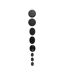 Mallette pour Massage 8 Pierres Chaudes 21cm Noir-3