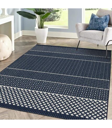 Tapis extérieur tissé kilim rectangle TUNDRA 2