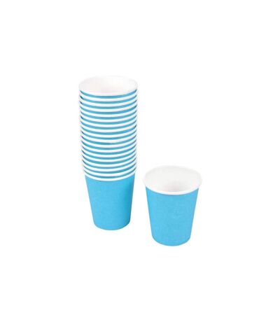 Lot de 20 Gobelets en Carton Vitamine 23cl Bleu