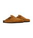 Mules Plate Cuir Natural World-3