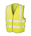Result Mens Core High-Visibility Safety Motorway Vest (Fluorescent Yellow)