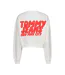 Sweat Court Motif/style Bulles Femme Écru Tommy Jeans-3