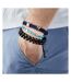 Bracelet noir homme geographical norway 315074 - taille unique-2