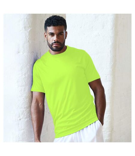 AWDis Just Cool Mens Smooth Short Sleeve T-Shirt (Electric Yellow) - UTRW5357