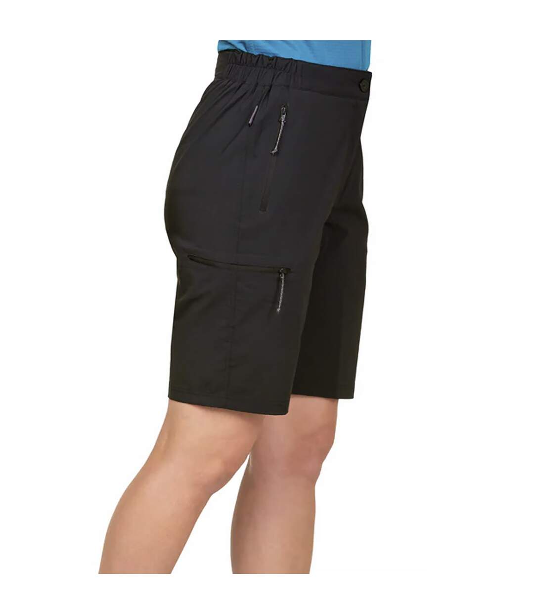 Ladies Water Resistant UPF 50+ Hiking Shorts with Zip Pockets-3
