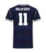 Mens Mcstay 11 1986 Retro T-shirt Navy Blue Scotland FA-2