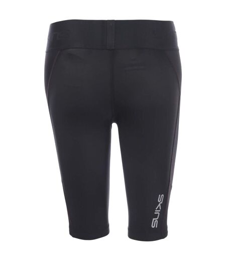 Womens/ladies Series-3 Compression Shorts Black Skins