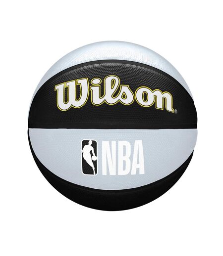 Ballon De Basket Motif/style Nba Team Tribute Utah Jazz Taille 7 Blanc Noir Wilson