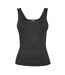 Womens/ladies Pro Essential Vest Top Black USA-2