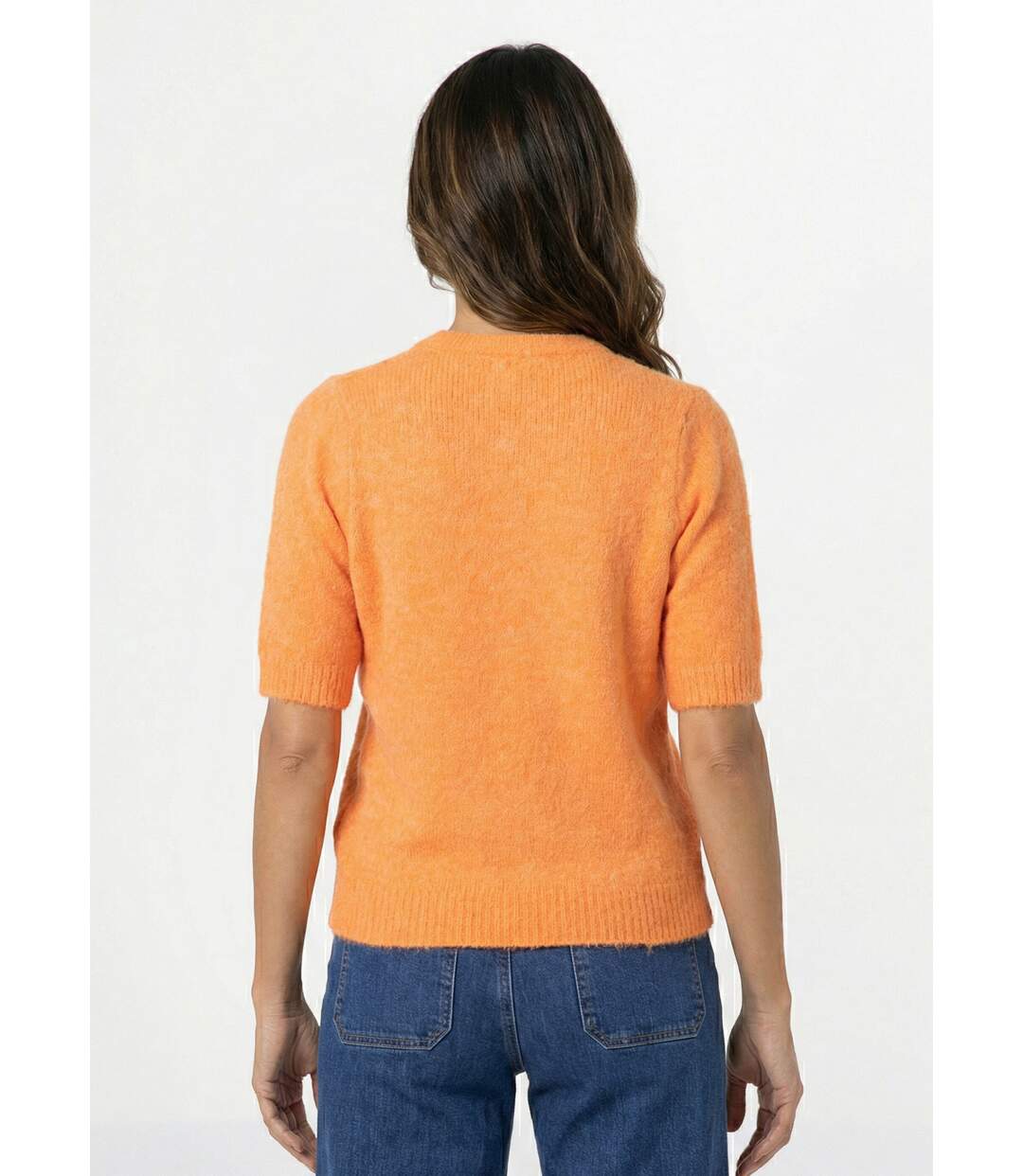 Gilet à manches courtes avec laine-2