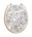 Abattant WC BlackFlora en bois et Zinc-1