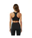Brassière De Sport Motif/style Côtelé Femme Noir USA-4