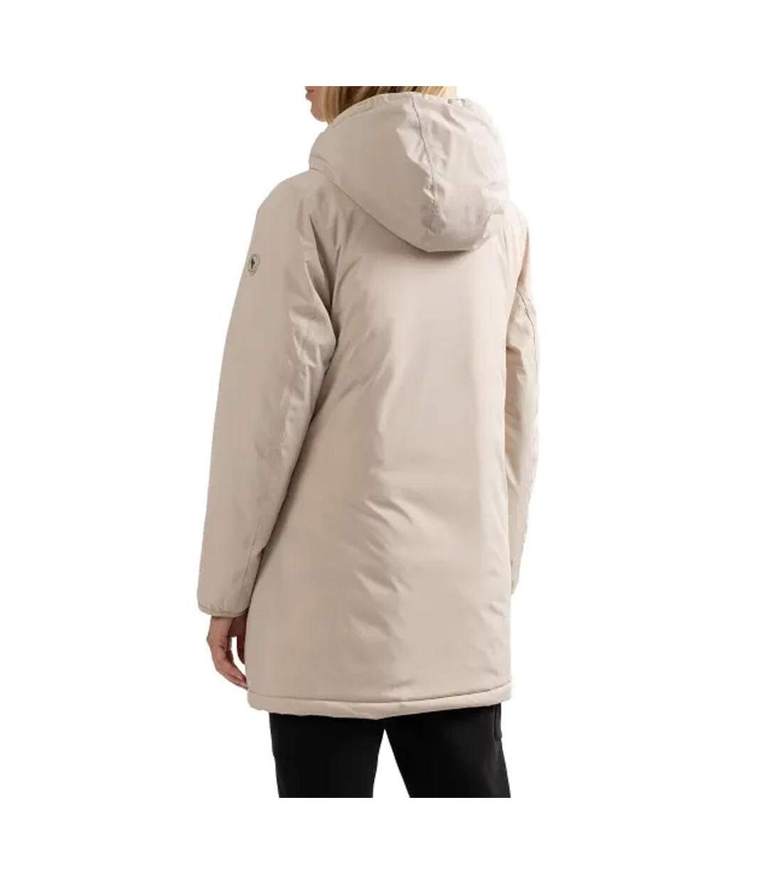 Parka beige femme sun valley yattax-2