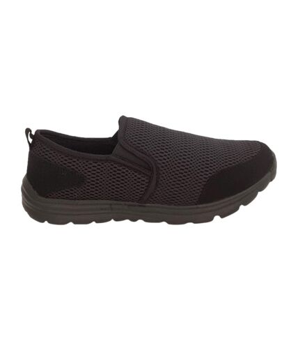 Mens casual shoes black Dek