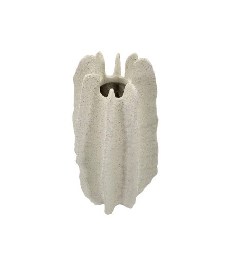 Vase Design en Résine Ester 50cm Blanc