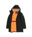 Parkas noir homme schott parka fixe doublee sherpa-2