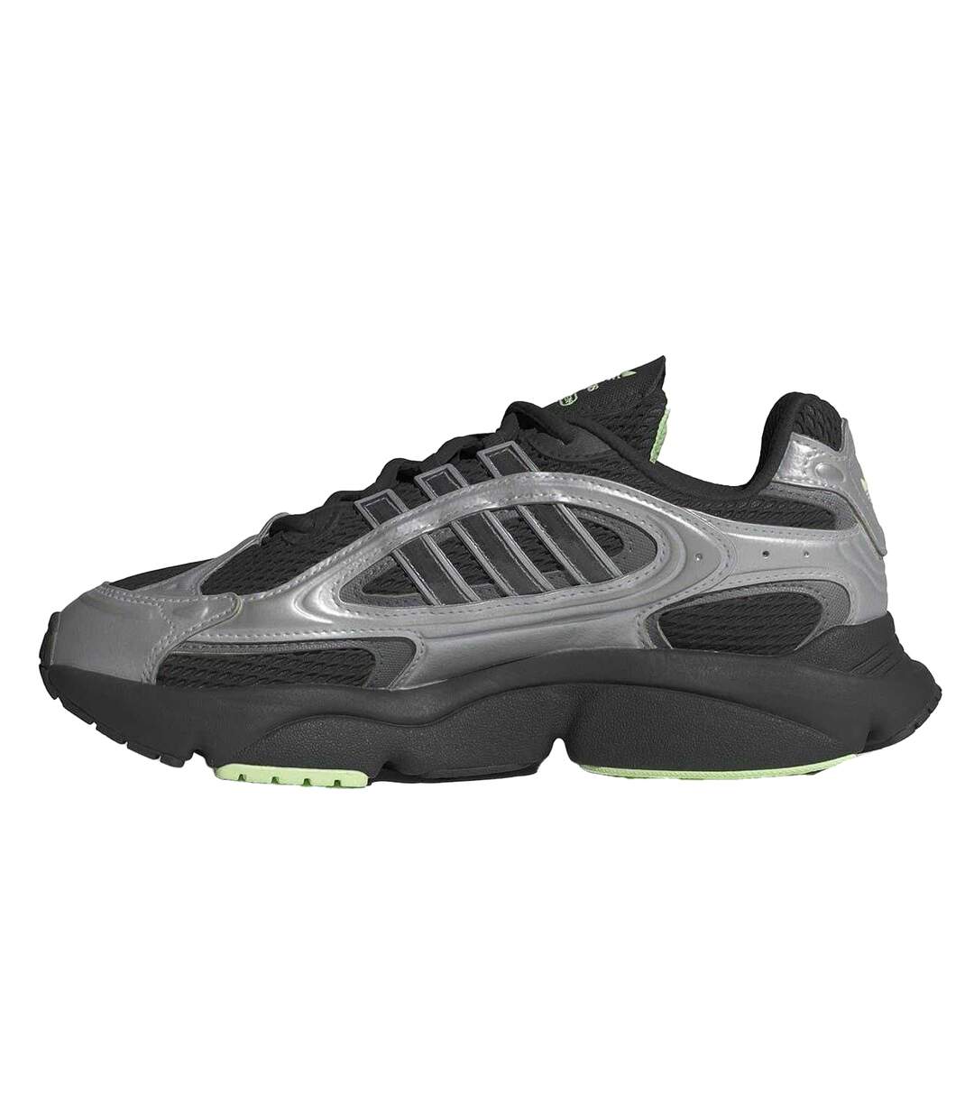 Womens/ladies Ozmillen Trainers Carbon Black Adidas-3