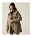 Veste Imperméable Mabrie Femme Marron Foncé Regatta-1