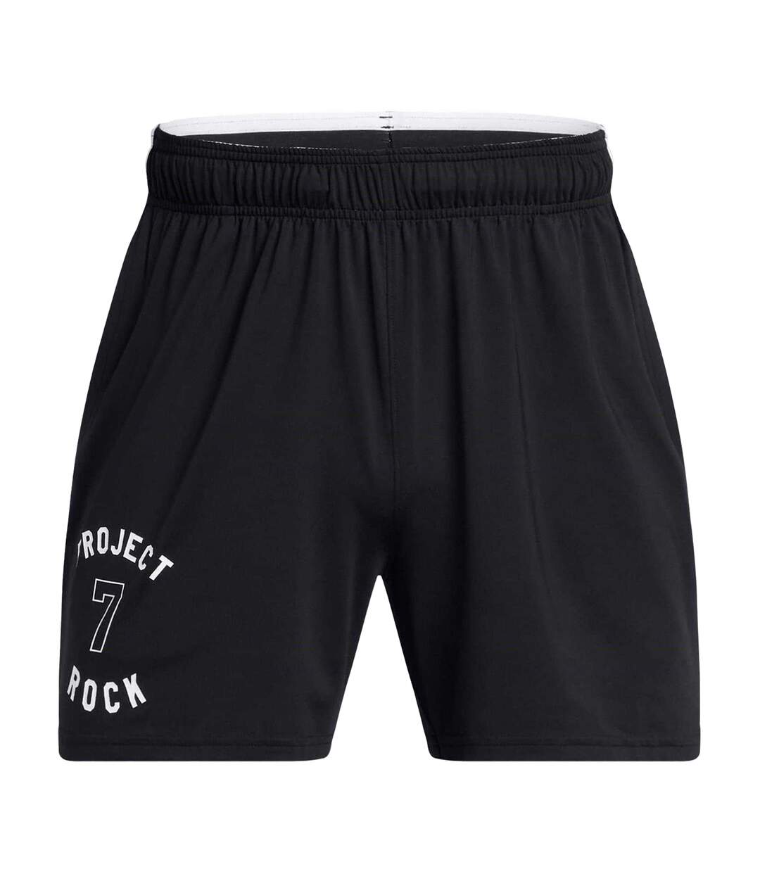 Short De Course Project Rock Homme Noir Under Armour-1