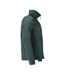 Mens Customised Fleece Jacket Forest Green Mascot-4