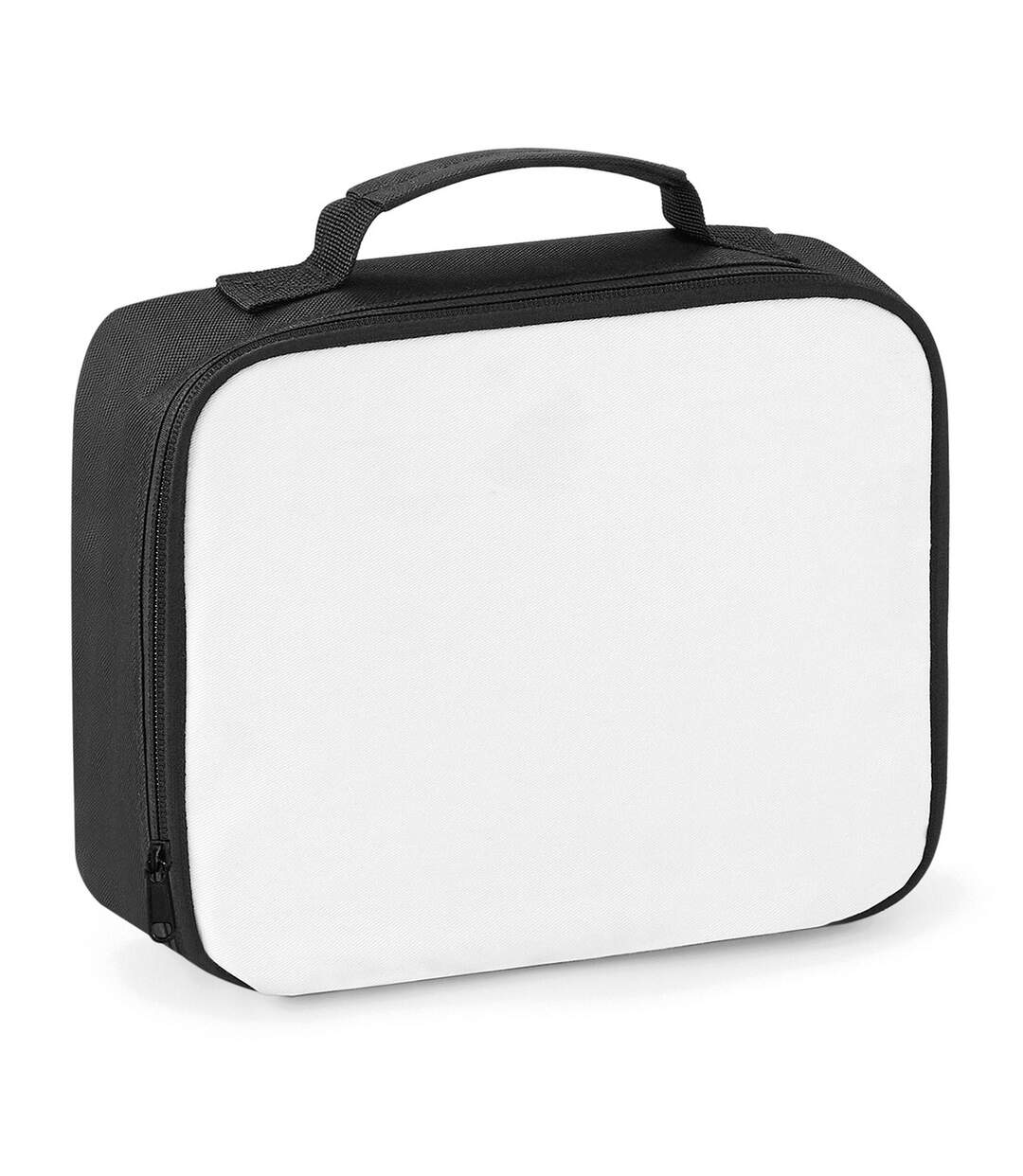 Lunch cooler bag 24 x 20 x 7.5cm black BagBase-1