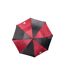 Mountain Warehouse Stripe Golf Umbrella (Black/Red) (One Size) - UTMW417