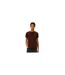 T-shirt Motif/style Logo Brodé Homme Marron Tommy Jeans-1