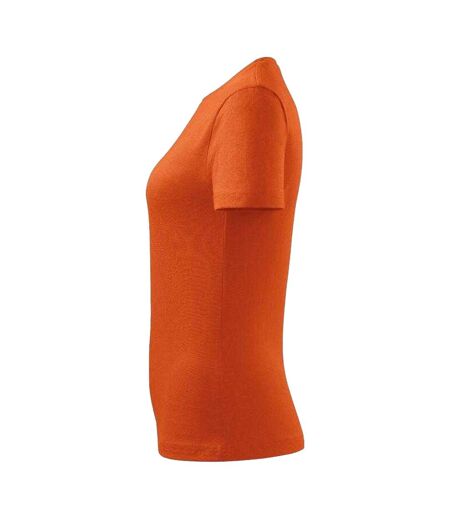 T-shirt Basic Femme Orange Adler