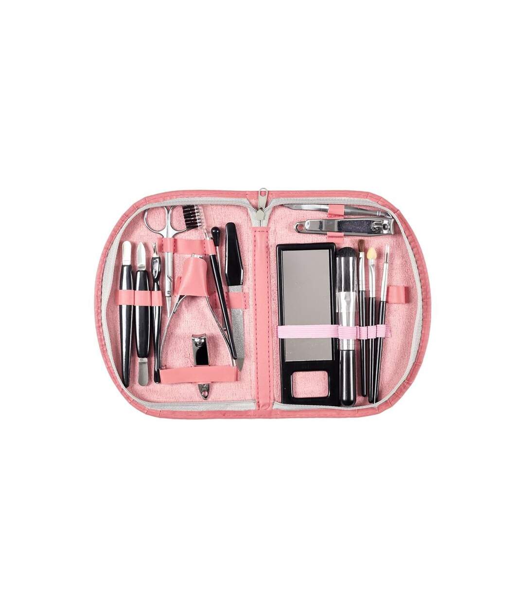 Coffret Manucure 18 Accessoires 18cm Rose-2
