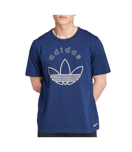 T-shirt marine homme adidas grfx tee