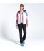 Womens/ladies Checkpoint Iii Recycled Waterproof Jacket Powder Pink Mesa Rose Dare 2B-1