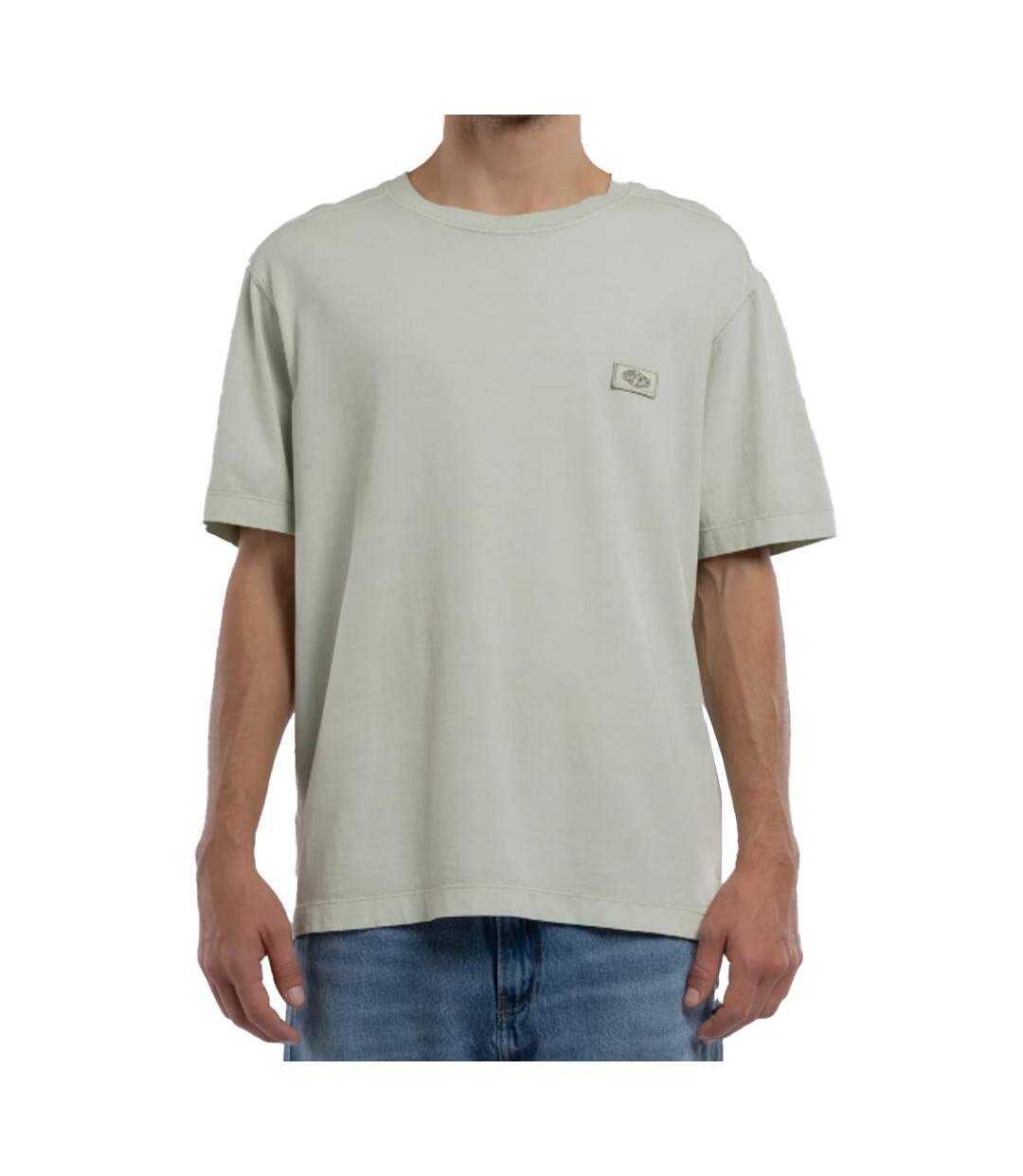 T-Shirt vert homme teddy smith nateo-1