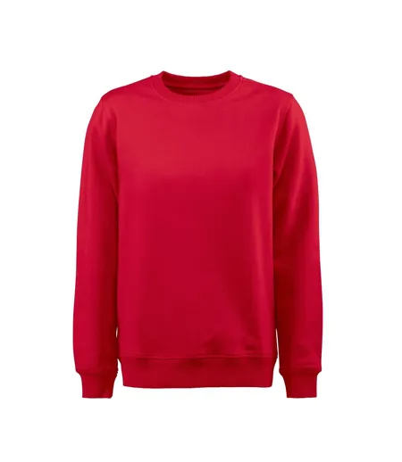 Unisex Adult Softball Rsx Melange Sweatshirt Red Printer