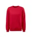 Unisex Adult Softball Rsx Melange Sweatshirt Red Printer-1