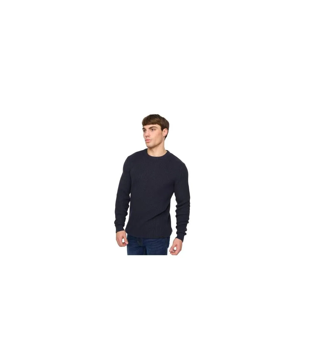 Sweat Jampster Homme Bleu Marine Crosshatch-1