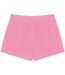 Native Spirit Womens/Ladies Terry Towel Shorts (Candy Rose)