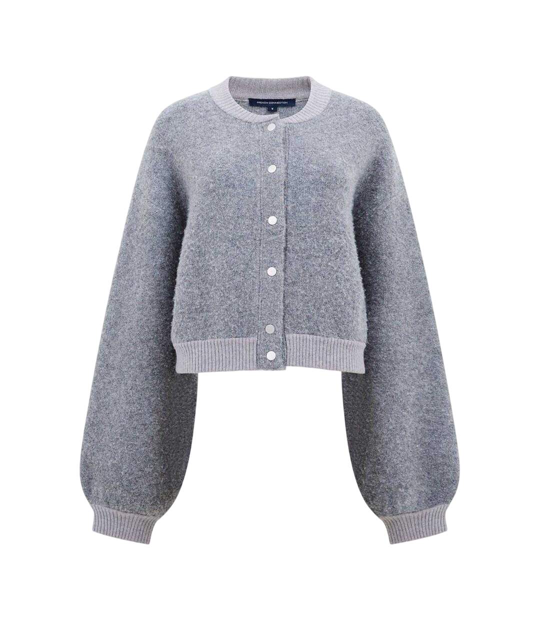 Cardigan Manches Bouffantes Melissa Femme Gris French Connection-2