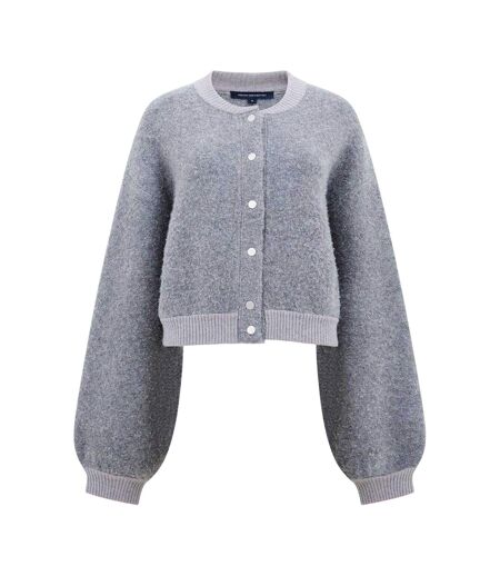 Cardigan Manches Bouffantes Melissa Femme Gris French Connection