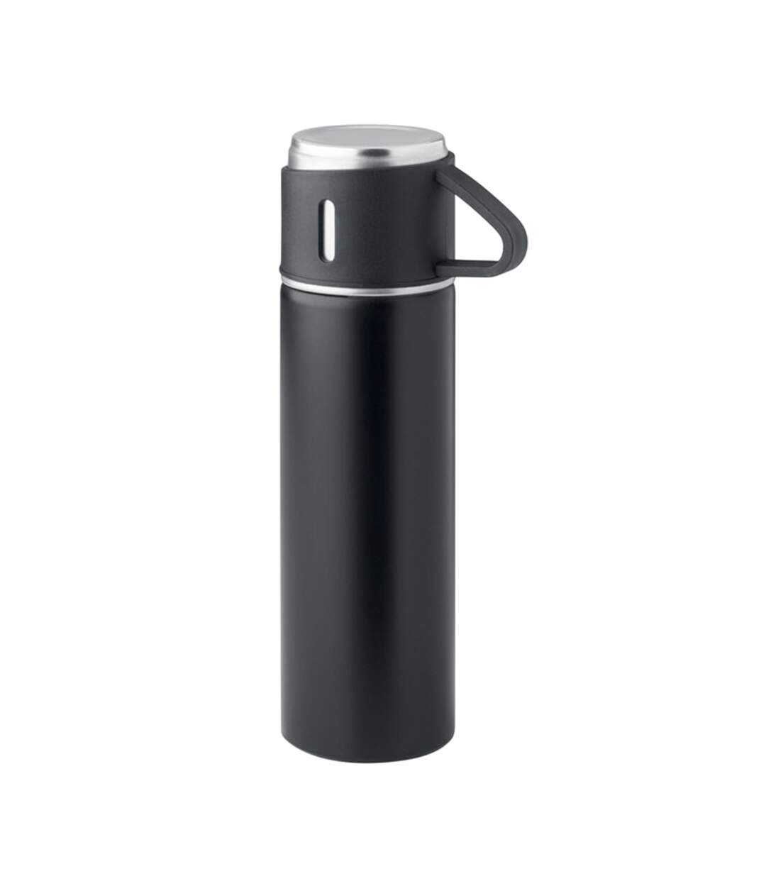 Tonia double-walled 420ml flask one size black MidOcean-1