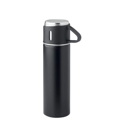 Tonia double-walled 420ml flask one size black MidOcean