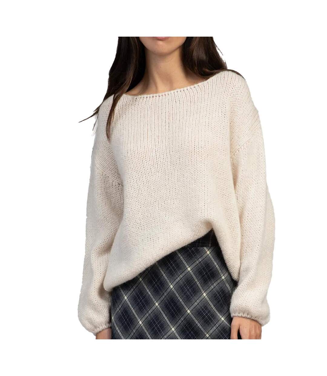 Pull beige femme an'ge jade-1