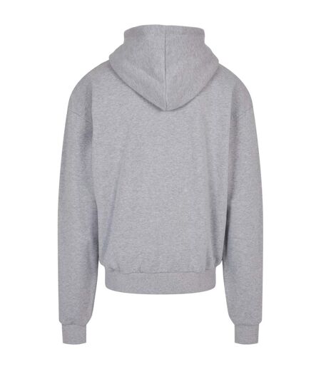 Veste À Capuche Homme Gris Chiné Build Your Brand