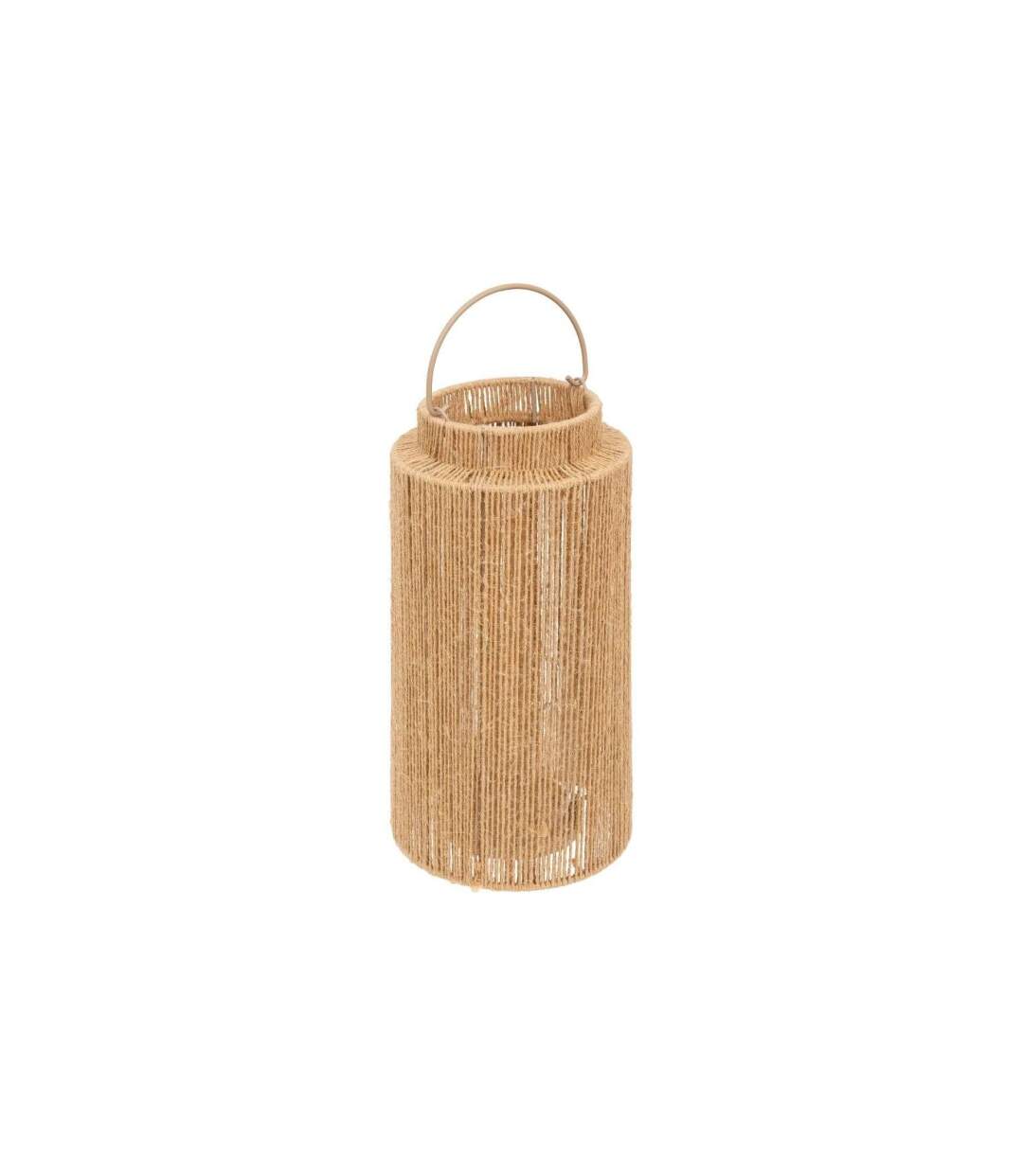 Lanterne Déco Floral 30cm Naturel-2