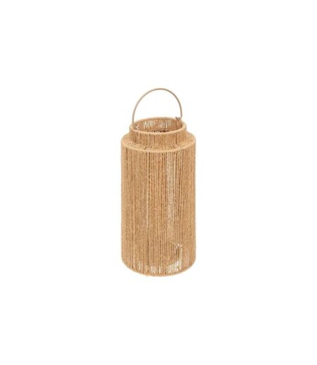 Lanterne Déco Floral 30cm Naturel