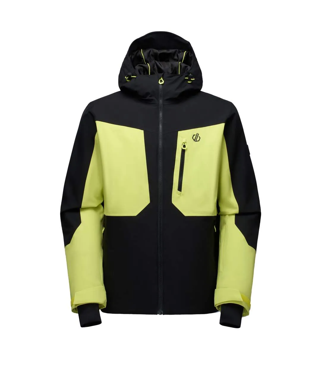 Mens Eagle Iv Ski Jacket Black Wild Lime Dare 2B-2