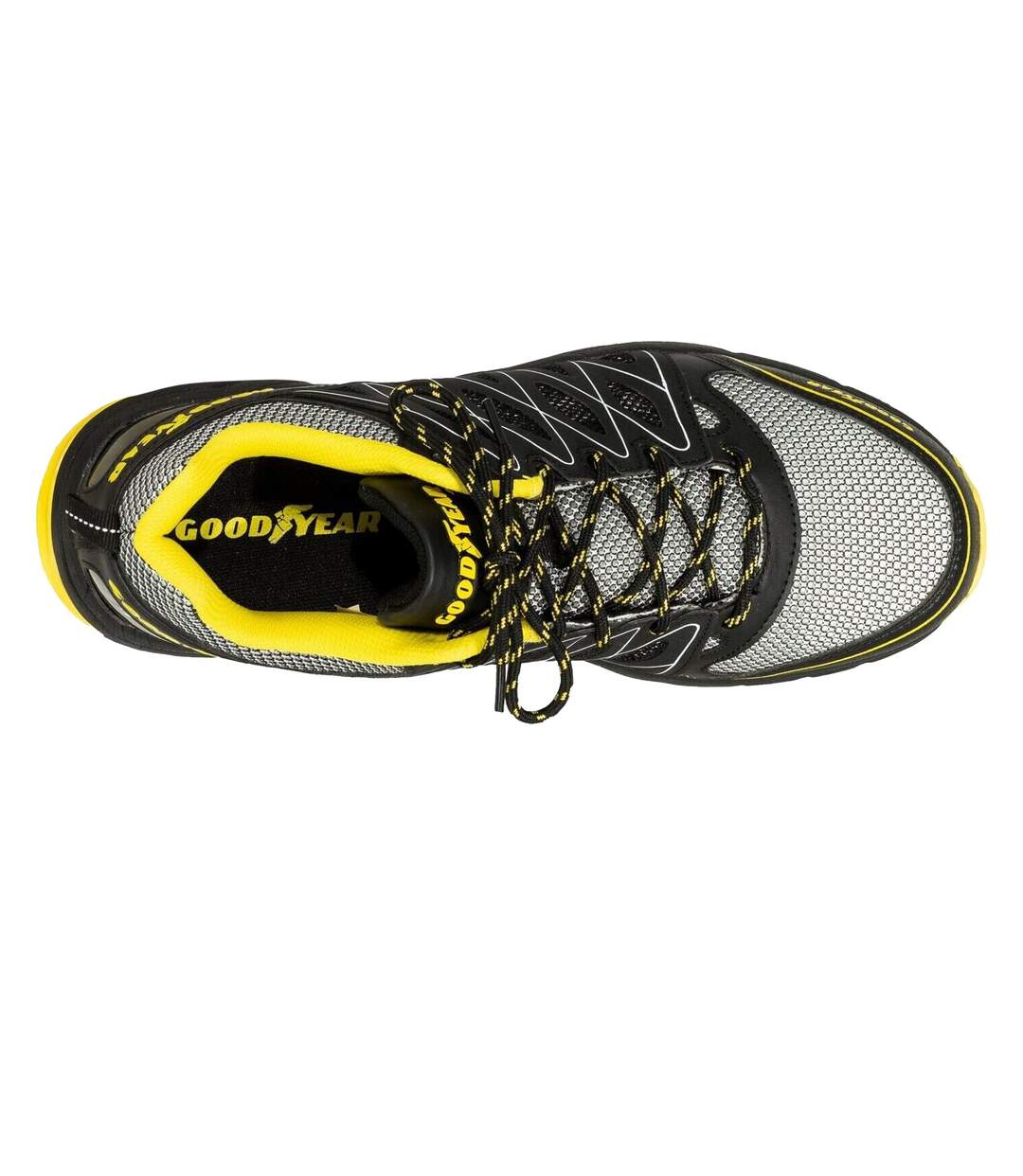 Chaussures De Sécurité Homme Noir Jaune Goodyear-4